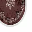 Badrumsmatta Set Mijölnir Claret Red 100% Polyester Halkfri Antibakteriell 50x60 cm & 60x100 cm - Badrumsmattor och våtrumsmattor - 8683342421195 - 3