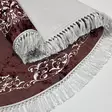 Badrumsmatta Set Mijölnir Claret Red 100% Polyester Halkfri Antibakteriell 50x60 cm & 60x100 cm - Badrumsmattor och våtrumsmattor - 8683342421195 - 4
