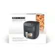 Digital varmluftsfritös XXL | 7,6 l | 60-min Timer | 8 förinställningar | Visningsfönster | Förvärmning/håll varm/skakpåminnelse | Svart - Luftfritöser - 8711902102595 - 66