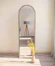 Spegel Hanah Home Emma Valnöt MDF 50x160x2,2 cm - Speglar - 8683743823185 - 4