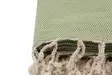 Fouta Mijölnir Valnötsgrön Honungskaka 100% Bomull 95x190 cm - Handdukar - 8683342757065 - 8