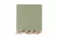 Fouta Mijölnir Valnötsgrön Honungskaka 100% Bomull 95x190 cm - Handdukar - 8683342757065 - 7