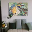 Canvastavla Wallity Flerfärgad Canvas 70x100 cm - Tavlor och ramar - 8683342791625 - 2