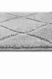 Badrumsmatta Set Mijölnir Grå 100% Polypropylen Halkfri 50x80 cm & 40x50 cm - Badrumsmattor och våtrumsmattor - 8684283557615 - 3