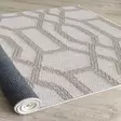Matta Conceptum Woopamuk391 Grå Bomull Polyester 180x280 cm - Stora och medelstora mattor - 8683743527175 - 4