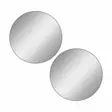 Rund Spegel Hanah Home Modell Silver Akryl MDF 30 cm Diameter - Speglar - 8684282469445 - 1