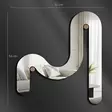 Dekorativ Spegel Wallity Silver Plexiglas EVA 51x56 cm - Speglar - 8684283980895 - 3