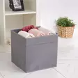 Förvaringslåda Aberto Design YLC426 Rökfärgad Polyester Bomull 30x30x30 cm - Plastlådor och förvaringslådor - 8684282555155 - 2