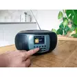 Bärbar DAB+/FM-radio med Bluetooth® CD-spelare och stor LCD-färgdisplay Svart - Radioapparater - 8711902078265 - 54