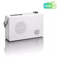 Bärbar DAB+/FM-radio med alarmfunktion Vit - Radioapparater - 8711902035725 - 25