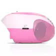 Bärbar FM-radio CD- och USB-spelare Rosa - Radioapparater - 8711902024385 - 45