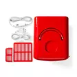 Bärbart minikylskåp | 6 burkar / 4 l kapacitet | 100-240 V / 12 V | Värme- / kylfunktion | Bärhandtag | Röd - Nedis produkter - 8711902090205 - 75