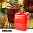 Bärbart minikylskåp | 6 burkar / 4 l kapacitet | 100-240 V / 12 V | Värme- / kylfunktion | Bärhandtag | Röd - Nedis produkter - 8711902090205 - 5