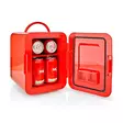 Bärbart minikylskåp | 6 burkar / 4 l kapacitet | 100-240 V / 12 V | Värme- / kylfunktion | Bärhandtag | Röd - Nedis produkter - 8711902090205 - 50