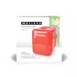Bärbart minikylskåp | 6 burkar / 4 l kapacitet | 100-240 V / 12 V | Värme- / kylfunktion | Bärhandtag | Röd - Nedis produkter - 8711902090205 - 66
