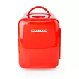 Bärbart minikylskåp | 6 burkar / 4 l kapacitet | 100-240 V / 12 V | Värme- / kylfunktion | Bärhandtag | Röd - Nedis produkter - 8711902090205 - 10