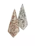 Handdukset Mijölnir Brun Grå Blå 67% Bomull 33% Polyester 50x90 cm 4 Set - Handdukar - 8683742576815 - 4