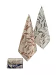 Handdukset Mijölnir Brun Grå Blå 67% Bomull 33% Polyester 50x90 cm 4 Set - Handdukar - 8683742576815 - 1