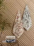 Handdukset Mijölnir Brun Grå Blå 67% Bomull 33% Polyester 50x90 cm 4 Set - Handdukar - 8683742576815 - 2