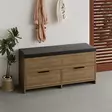 Skoskåp Hanah Home Cove Hitit Spånskiva 106x50x34 cm - Skoskåp - 8684282587415 - 3