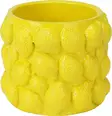 Keramisk citronkruka dekorativ gul 145x145x120mm - Serveringsfat - 8721037441445 - 1
