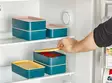 Matlåda Set Hermia Blå Gul Plast 2 Delar - Matlådor och matförvaringsbehållare - 8684282896425 - 4
