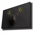 Canvastavla Wallity Guld Svart Canvas Trä 70x100 cm - Tavlor och ramar - 8683743826025 - 4