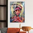 Glastavla Wallity Flerfärgad Glas 70x100 cm - Tavlor och ramar - 8684282137825 - 3