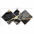 MDF-tavla Wallity Flerfärgad MDF 60x115 cm 4 Delar - Tavlor och ramar - 8683342620635 - 1