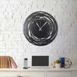 Väggklocka Wallity Svart Metall 70x70 cm - Väggklockor - 8681875050165 - 4
