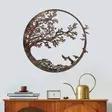 Väggdekor Metall Wallity Rusty Tree Antiquation Metall 66x68 cm - Dekorationer, prydnadsföremål - 8684282644835 - 3