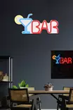 Neonljuslist Wallxpert Flerfärgad Plast 50x23 cm - Tavlor och ramar - 8683743970605 - 5