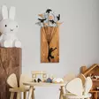 Väggdekor Trä Wallity Flying Boy Valnöt/Svart Trä 45x86 cm - Dekorationer, prydnadsföremål - 8683743841905 - 4