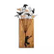 Väggdekor Trä Wallity Flying Boy Valnöt/Svart Trä 45x86 cm - Dekorationer, prydnadsföremål - 8683743841905 - 1