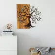 Väggdekor Trä Wallity Agac Valnöt Trä 58x58 cm - Dekorationer, prydnadsföremål - 8683742873075 - 3