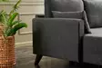 Hörnsoffa Atelier del Sofa Bella Antracit Polyester 275x81x85 cm - Soffor - 8682870815605 - 5