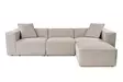 Hörnsoffa Atelier del Sofa Lora Mocca Linne 303x193x65 cm - Soffor - 8684282056515 - 4