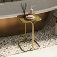Soffbord Hanah Home Shb001b Guld Metall 30x52x30 cm - Soffbord - 8684282360605 - 3