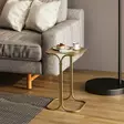 Soffbord Hanah Home Shb001b Guld Metall 30x52x30 cm - Soffbord - 8684282360605 - 2