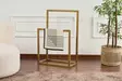 Hallmöbel Hanah Home Ged032A Guld Metall 25x60x90 cm - Möbler - 8684283715275 - 2