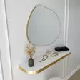 Spegel Hanah Home Gusto Guld Spånskiva 75x55 cm - Speglar - 8683743270255 - 4
