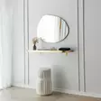 Spegel Hanah Home Gusto Guld Spånskiva 75x55 cm - Speglar - 8683743270255 - 3