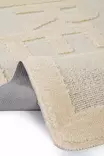 Badrumsmatta Mijölnir Krämvit 100% Polypropylen Halkfri 60x100 cm - Badrumsmattor och våtrumsmattor - 8684283557585 - 7