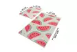 Badrumsmatta Set Mijölnir Flerfärgad 100% Polyester Antiallergisk Halkfri 50x60 cm & 60x100 cm - Badrumsmattor och våtrumsmattor - 8681875219845 - 3