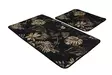 Badrumsmatta Set Mijölnir Flerfärgad 100% Polyester Antibakteriell Halkfri 50x60 cm & 60x100 cm - Badrumsmattor och våtrumsmattor - 8682870915985 - 1