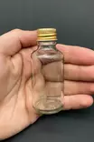Glasflaskset Hermia Transparent Guld Glas 6 Delar - Serveringsfat - 8684283873715 - 4