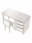 Barnbord Hanah Home Soho Vit Spånskiva 90x50x42 cm - Barnmöbler - 8684283685745 - 12
