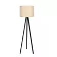 Golvlampa Opviq Berceste Cream Svart MDF Polypropen 145 x 38 cm - Golv- och bordslampor - 8682870150515 - 1
