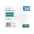 D-Light CL2506 6W PNI LED Spotlight, infälld, rund 120 mm, 6400K, Strömförsörjning 230V, 660 lm, Kallvit - PNI produkter - 5949066543135 - 6