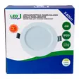 LED-panelarmatur 6W 4000K Ø117mm Led Energie - Infälld, 540 lm - Tak- och vägglampor - 6418536031575 - 3
